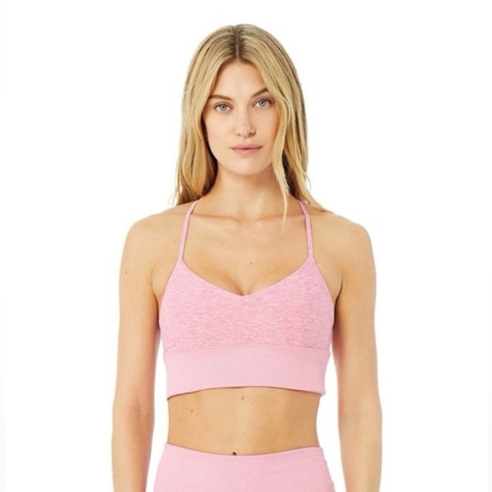 Alosoft Heather Pink Bra Size Small
